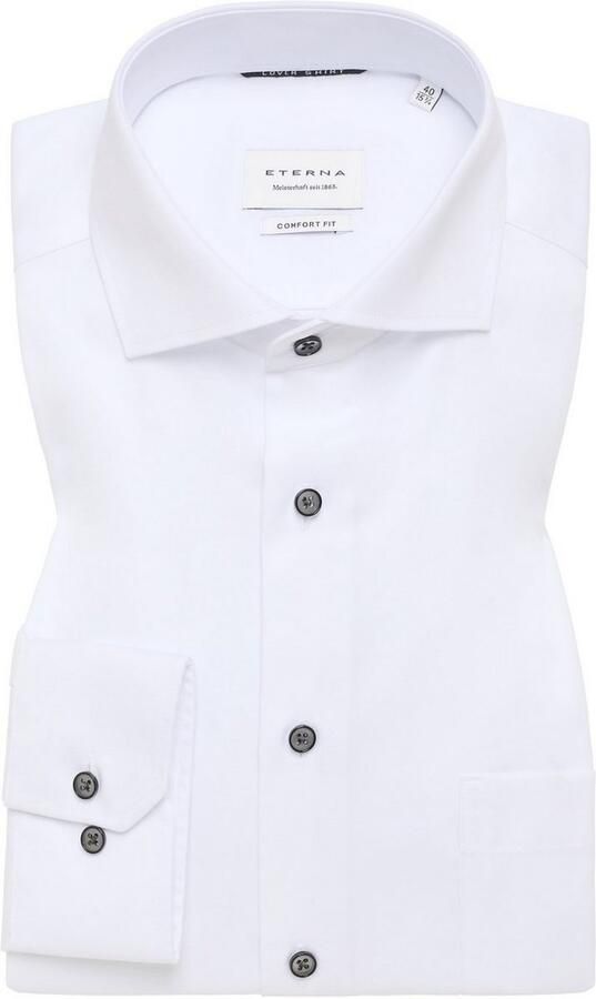 Eterna Overhemd met lange mouwen Comfort fit NON IRON (strijkvrij) - Foto 5