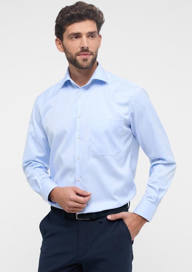 Eterna Overhemd met lange mouwen Comfort fit NON IRON (strijkvrij) - Foto 2