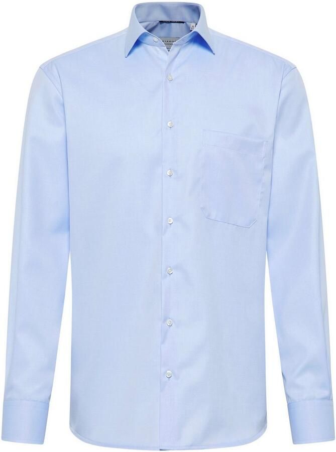 Eterna Overhemd met lange mouwen Comfort fit NON IRON (strijkvrij)