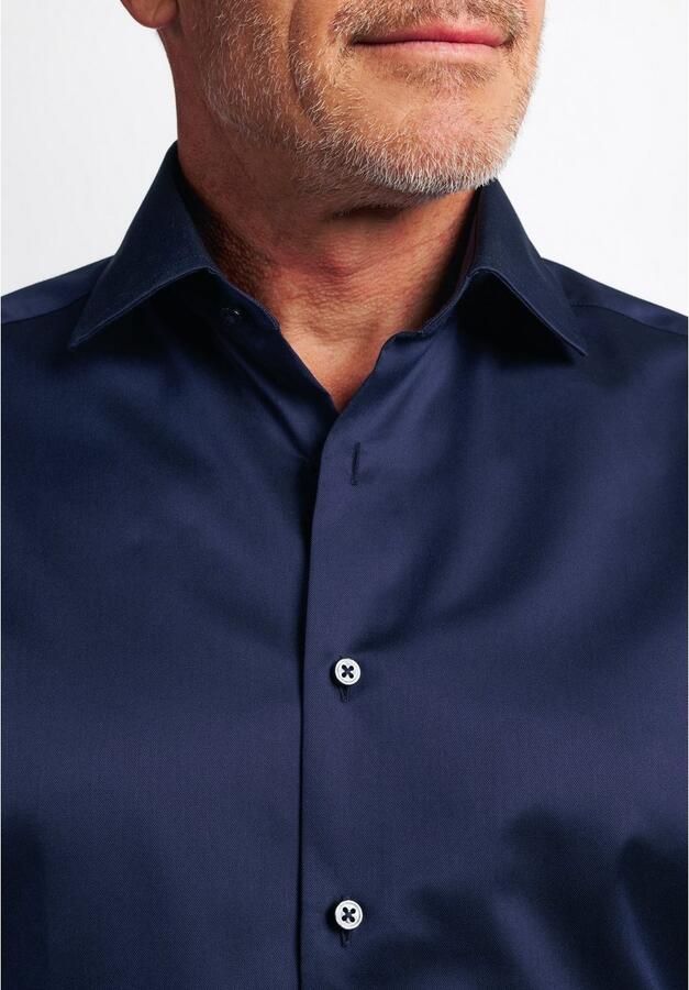 Eterna Overhemd met lange mouwen Comfort fit NON IRON (strijkvrij) - Foto 2