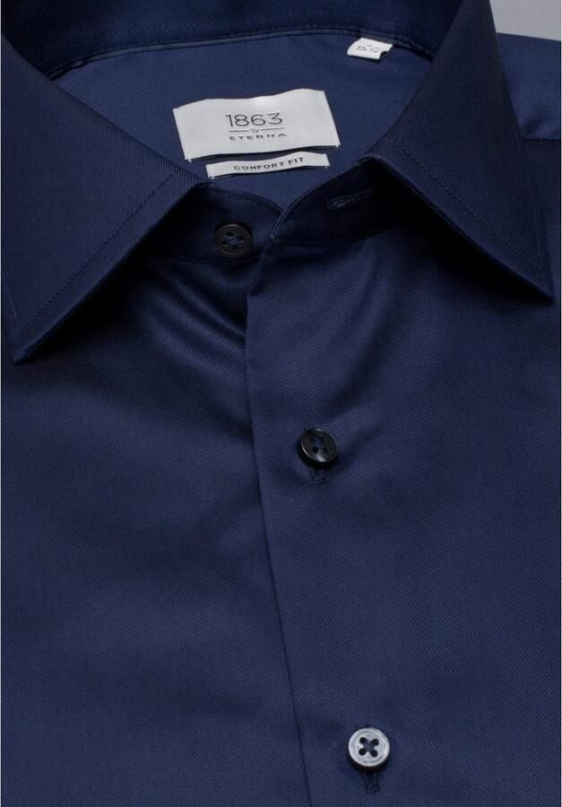 Eterna Overhemd met lange mouwen Comfort fit NON IRON (strijkvrij) - Foto 3