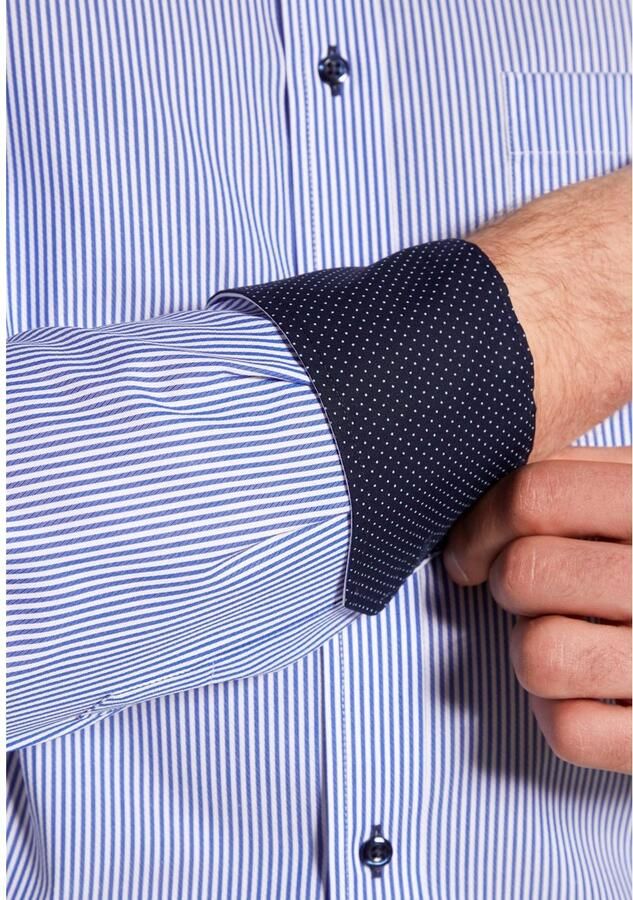 Eterna Overhemd met lange mouwen Comfort fit NON IRON (strijkvrij) - Foto 2