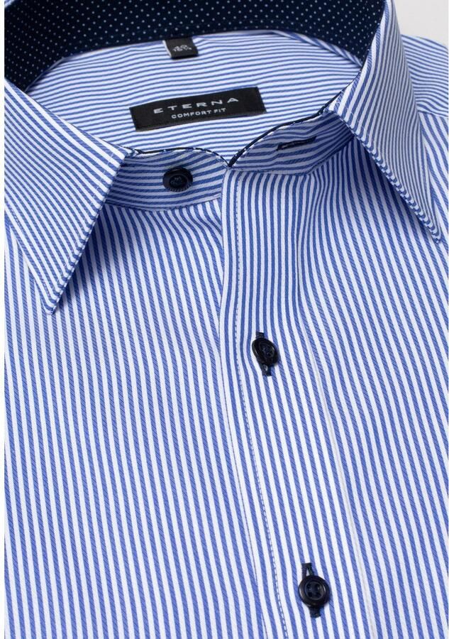Eterna Overhemd met lange mouwen Comfort fit NON IRON (strijkvrij) - Foto 3