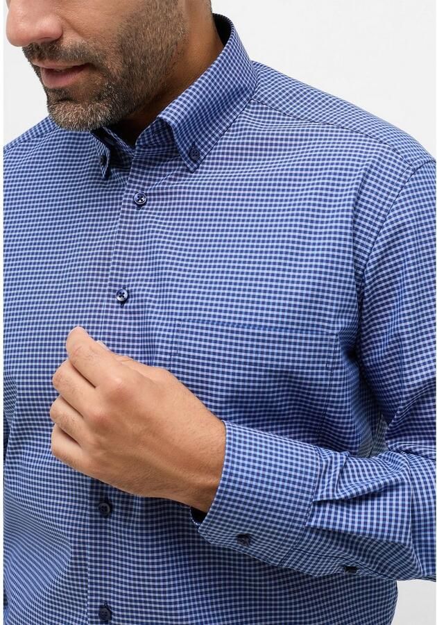 Eterna Overhemd met lange mouwen Comfort fit NON IRON (strijkvrij) - Foto 2