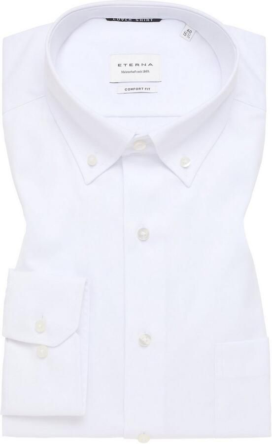 Eterna Overhemd met lange mouwen Comfort fit NON IRON (strijkvrij) - Foto 5
