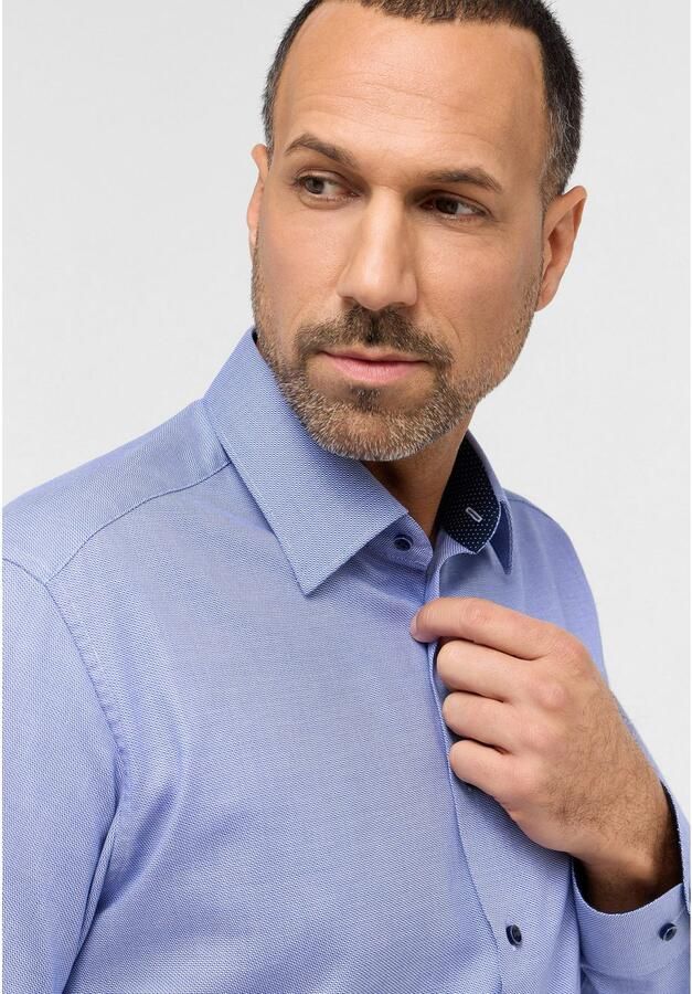 Eterna Overhemd met lange mouwen Comfort fit NON IRON (strijkvrij) - Foto 3