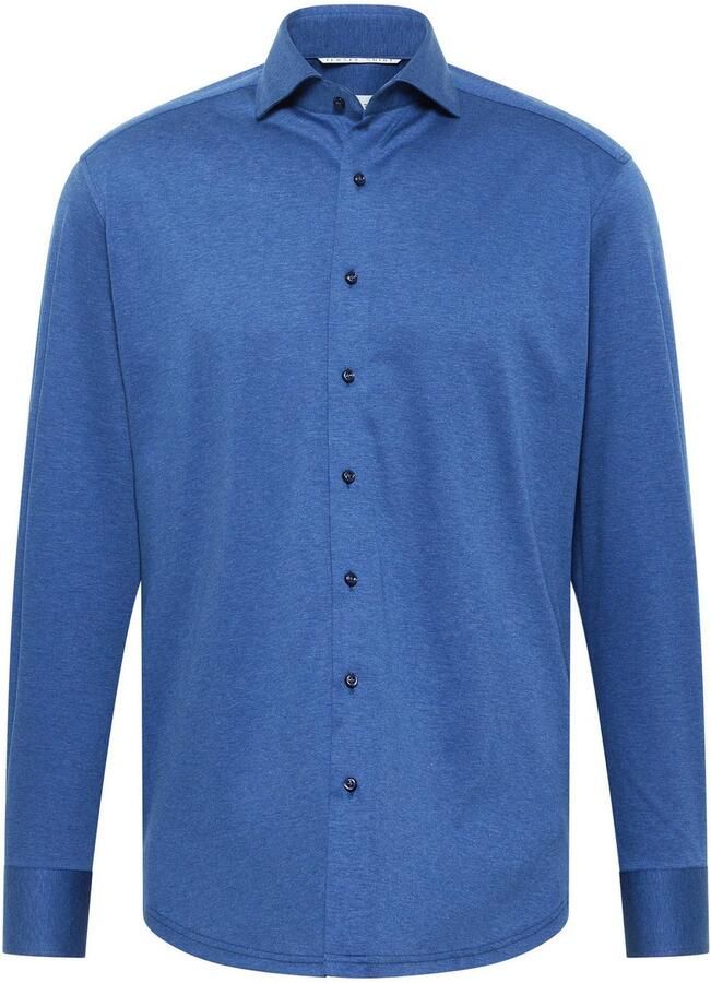 Eterna Overhemd met lange mouwen Comfort fit NON IRON (strijkvrij)