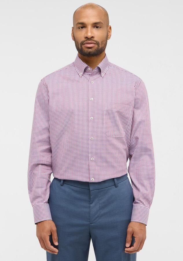 Eterna Overhemd met lange mouwen Comfort fit NON IRON (strijkvrij) - Foto 5