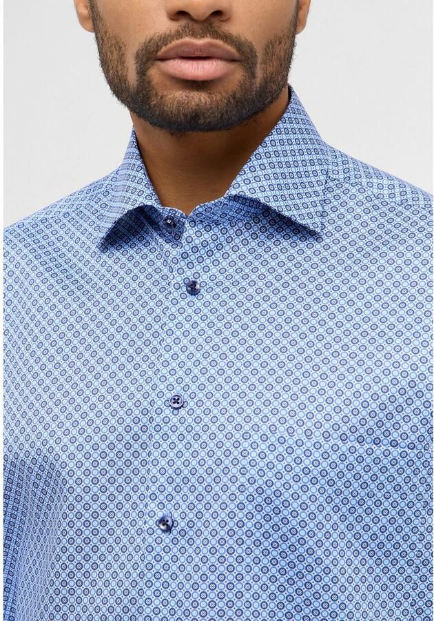 Eterna Overhemd met lange mouwen Comfort fit NON IRON (strijkvrij) - Foto 3