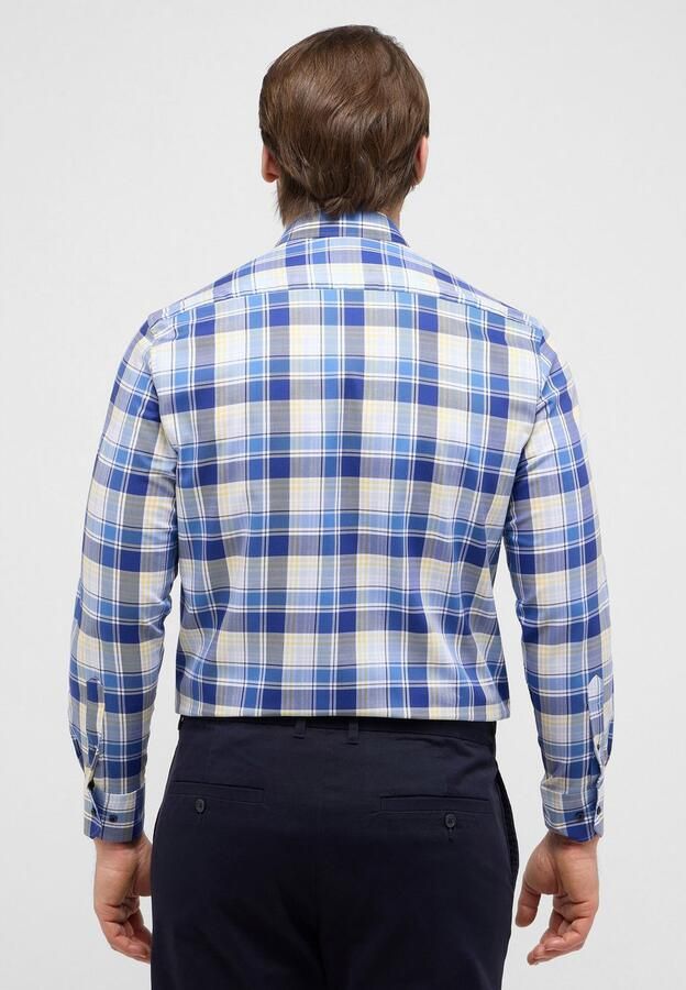 Eterna Overhemd met lange mouwen Comfort fit NON IRON (strijkvrij) - Foto 4