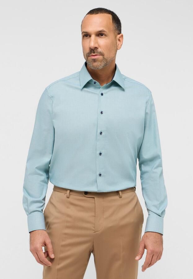 Eterna Overhemd met lange mouwen Comfort fit NON IRON (strijkvrij) - Foto 6