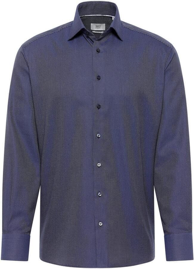 Eterna Overhemd met lange mouwen Comfort fit NON IRON (strijkvrij)