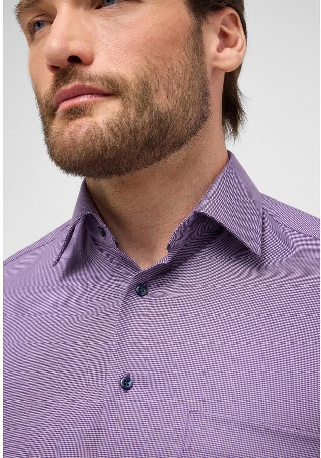 Eterna Overhemd met lange mouwen Comfort fit NON IRON (strijkvrij) - Foto 3