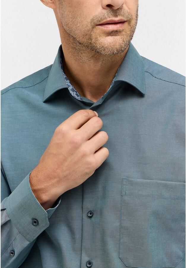 Eterna Overhemd met lange mouwen Comfort fit NON IRON (strijkvrij) - Foto 2
