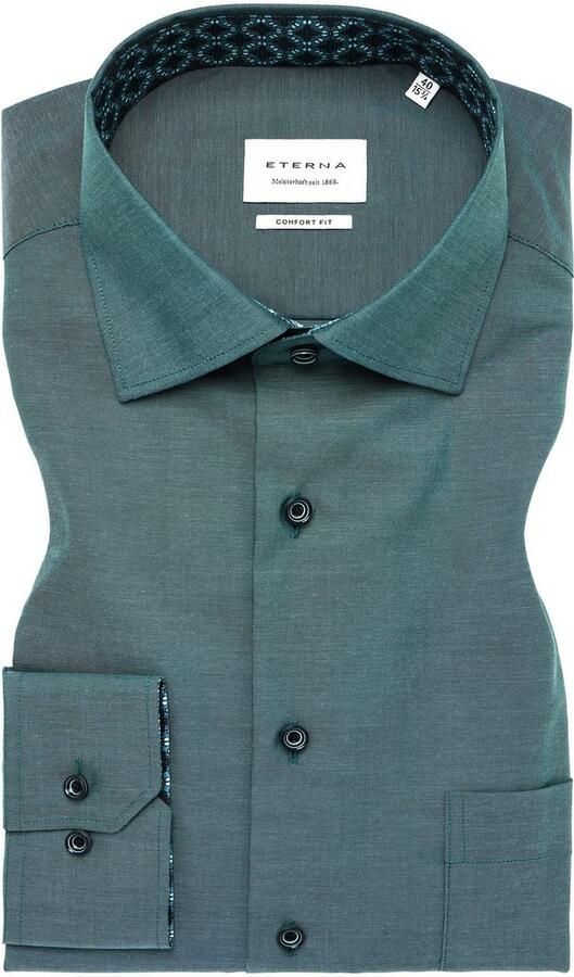 Eterna Overhemd met lange mouwen Comfort fit NON IRON (strijkvrij) - Foto 5