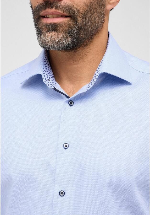Eterna Overhemd met lange mouwen Comfort fit NON IRON (strijkvrij) - Foto 3