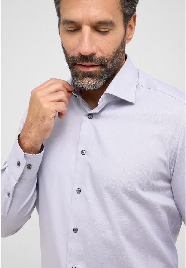 Eterna Overhemd met lange mouwen Comfort fit NON IRON (strijkvrij) - Foto 2