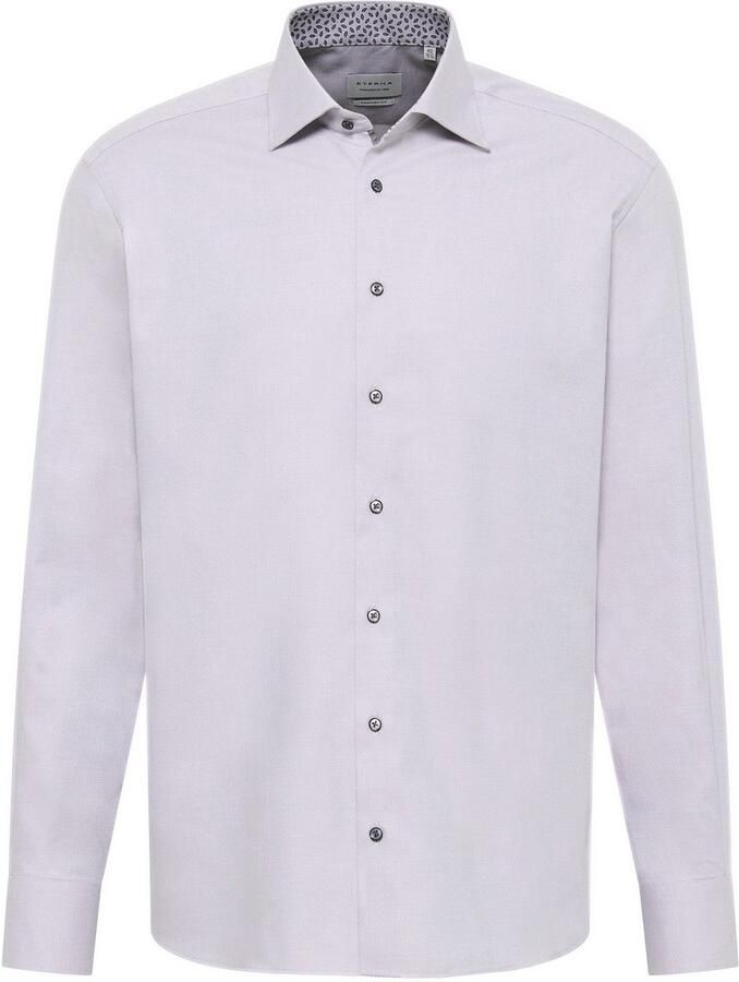 Eterna Overhemd met lange mouwen Comfort fit NON IRON (strijkvrij)