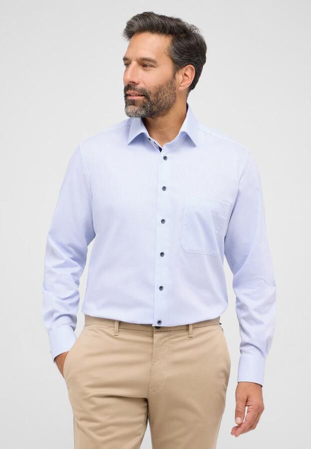 Eterna Overhemd met lange mouwen Comfort fit NON IRON (strijkvrij) - Foto 6