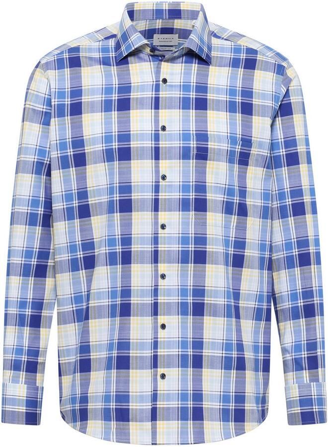 Eterna Overhemd met lange mouwen Comfort fit NON IRON (strijkvrij)