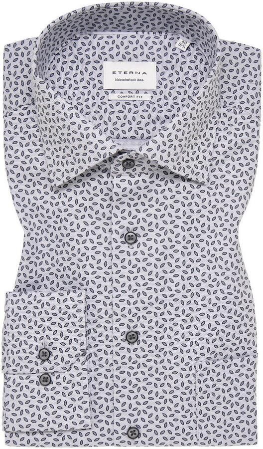 Eterna Overhemd met lange mouwen Comfort fit NON IRON (strijkvrij) - Foto 5
