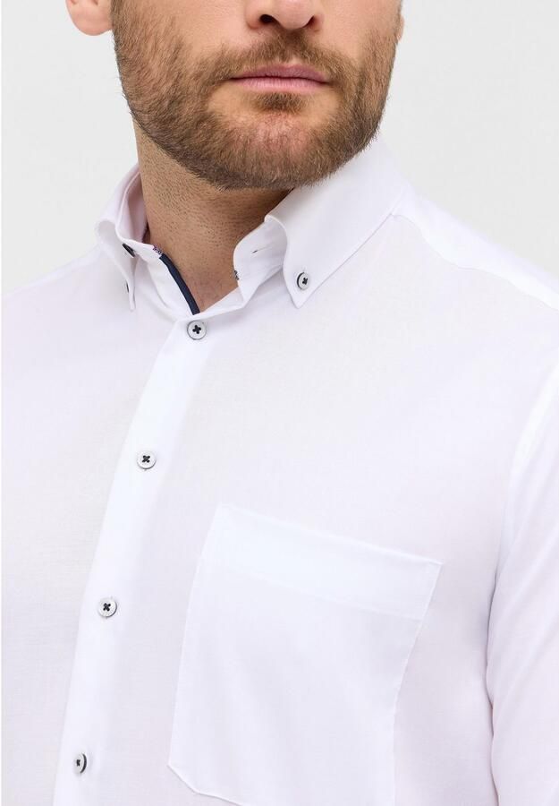 Eterna Overhemd met lange mouwen Comfort fit NON IRON (strijkvrij) - Foto 2