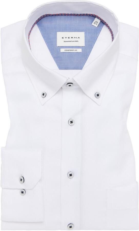 Eterna Overhemd met lange mouwen Comfort fit NON IRON (strijkvrij) - Foto 5