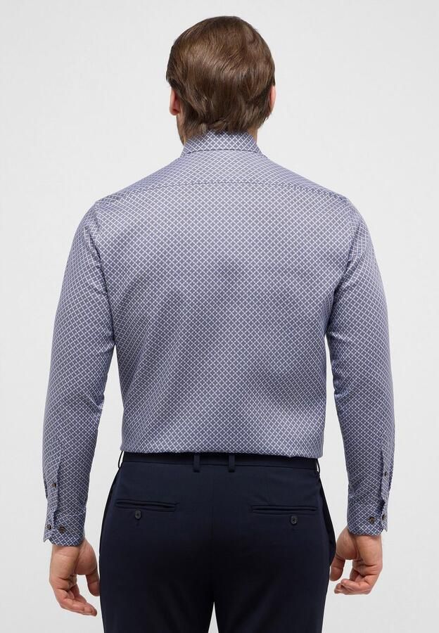 Eterna Overhemd met lange mouwen Comfort fit NON IRON (strijkvrij) - Foto 4