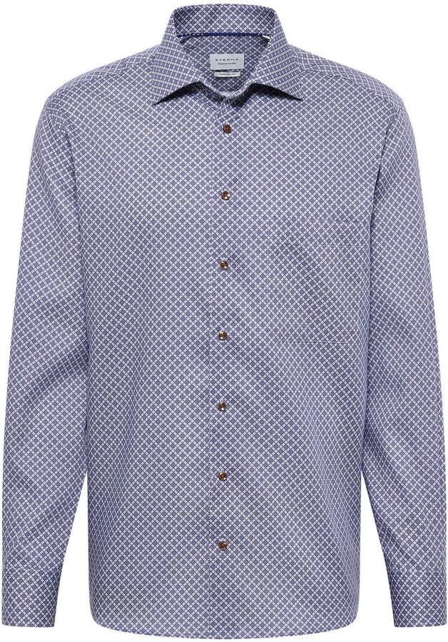 Eterna Overhemd met lange mouwen Comfort fit NON IRON (strijkvrij) - Foto 3