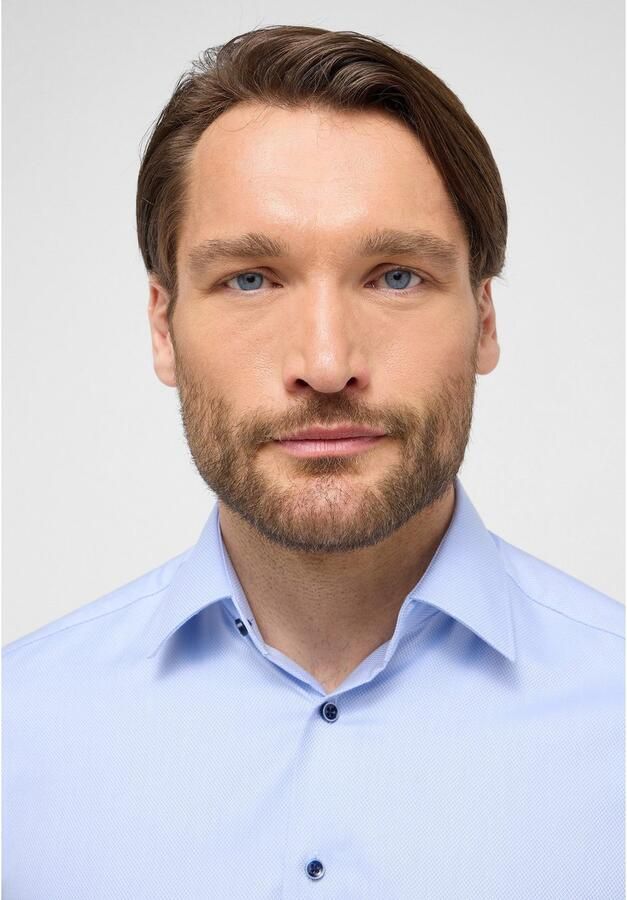 Eterna Overhemd met lange mouwen Comfort fit NON IRON (strijkvrij) - Foto 2