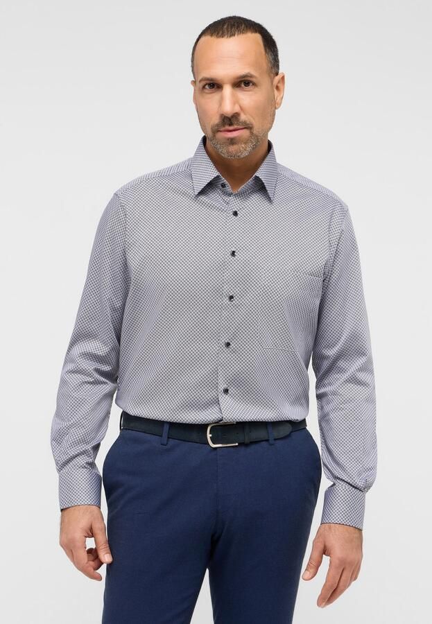 Eterna Overhemd met lange mouwen Comfort fit NON IRON (strijkvrij) - Foto 6