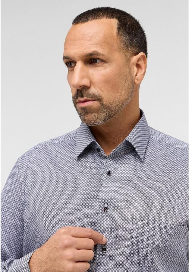 Eterna Overhemd met lange mouwen Comfort fit NON IRON (strijkvrij) - Foto 2