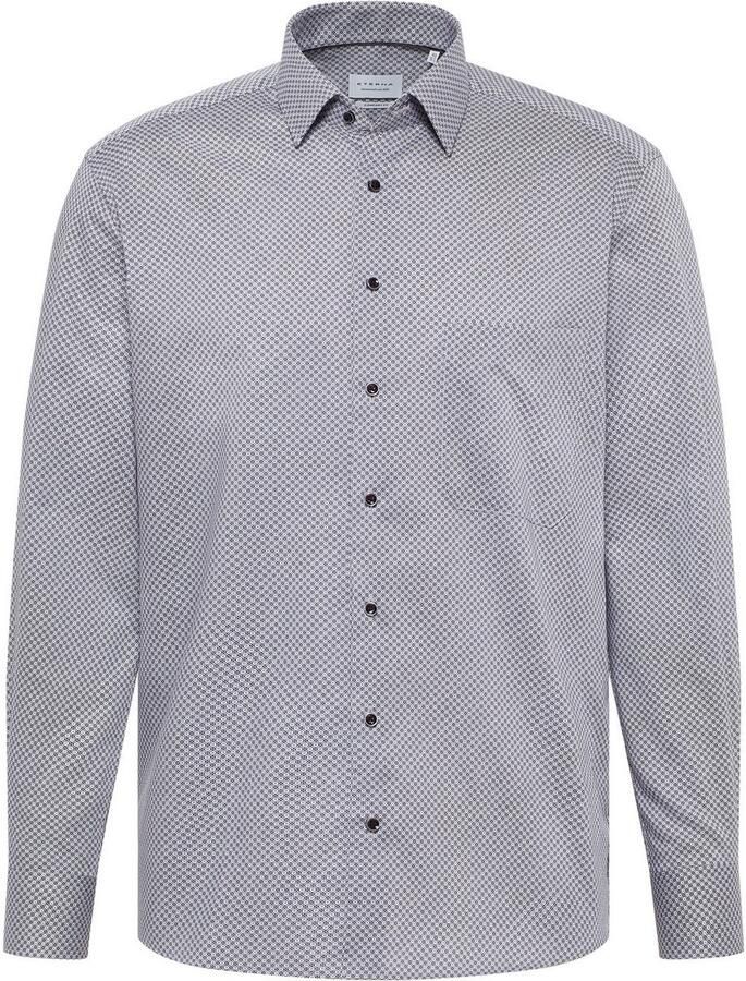 Eterna Overhemd met lange mouwen Comfort fit NON IRON (strijkvrij)