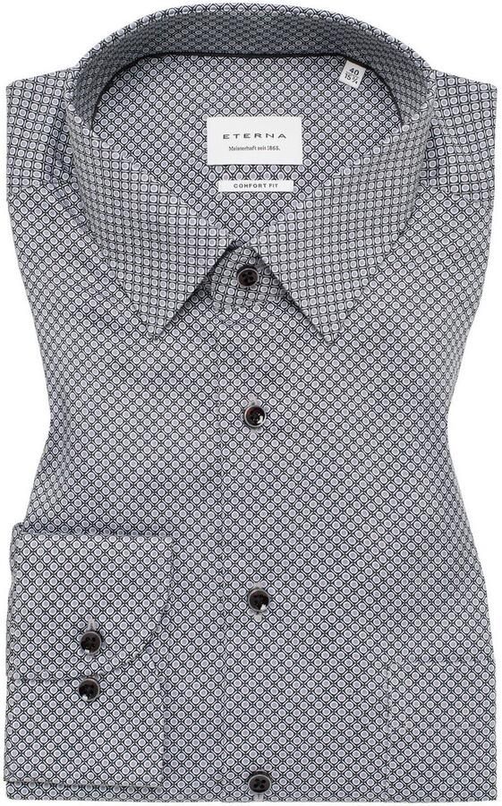 Eterna Overhemd met lange mouwen Comfort fit NON IRON (strijkvrij) - Foto 5