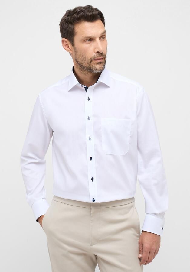 Eterna Overhemd met lange mouwen Comfort fit NON IRON (strijkvrij) - Foto 2