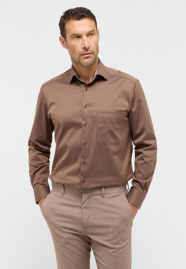 Eterna Overhemd met lange mouwen Comfort fit NON IRON (strijkvrij) - Foto 6