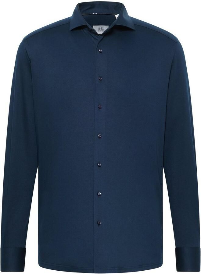 Eterna Overhemd met lange mouwen Comfort fit NON IRON (strijkvrij)