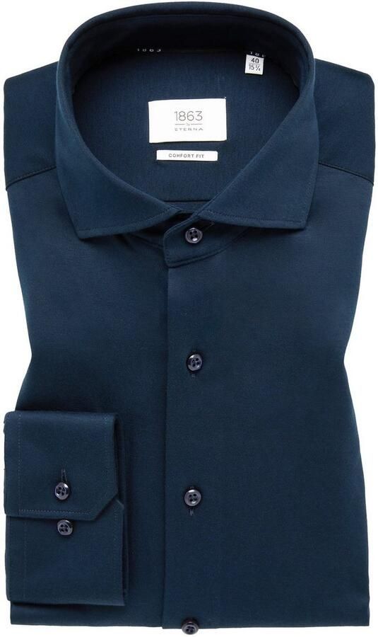 Eterna Overhemd met lange mouwen Comfort fit NON IRON (strijkvrij) - Foto 6