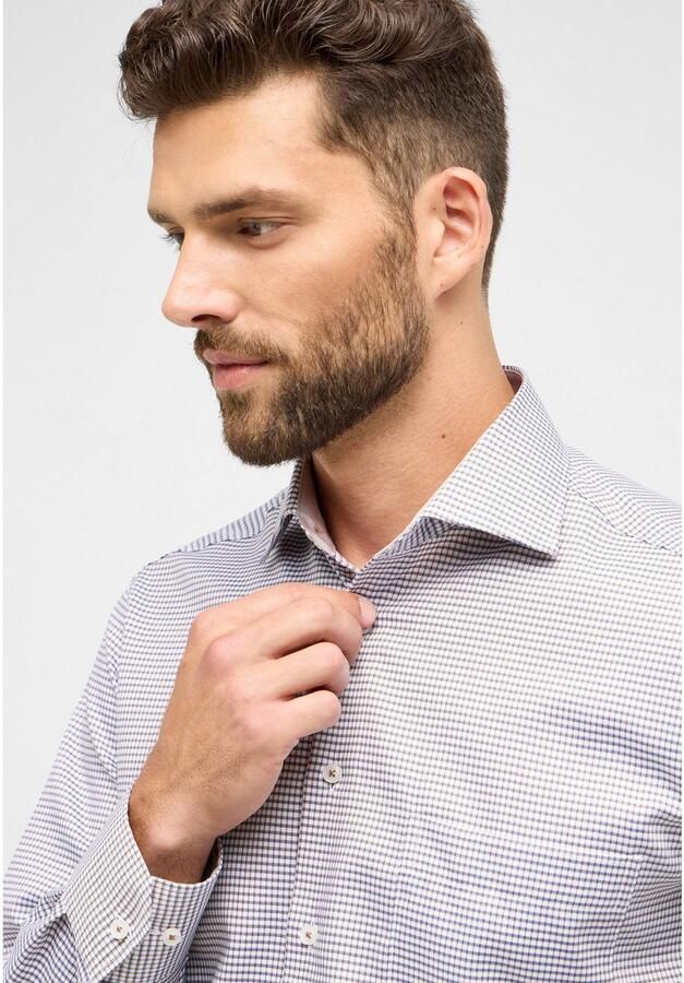 Eterna Overhemd met lange mouwen Comfort fit NON IRON (strijkvrij) - Foto 2