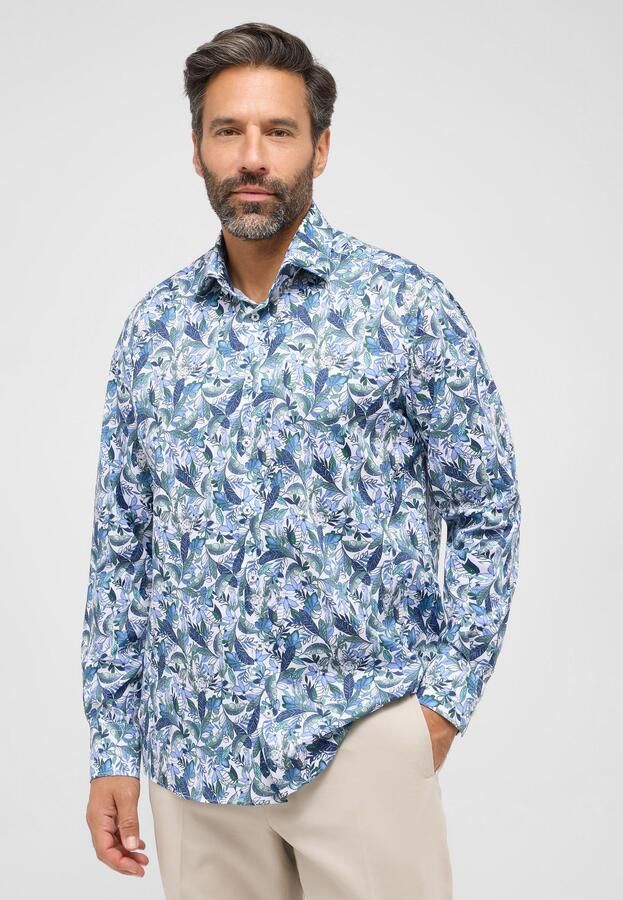 Eterna Overhemd met lange mouwen Comfort fit NON IRON (strijkvrij) - Foto 6