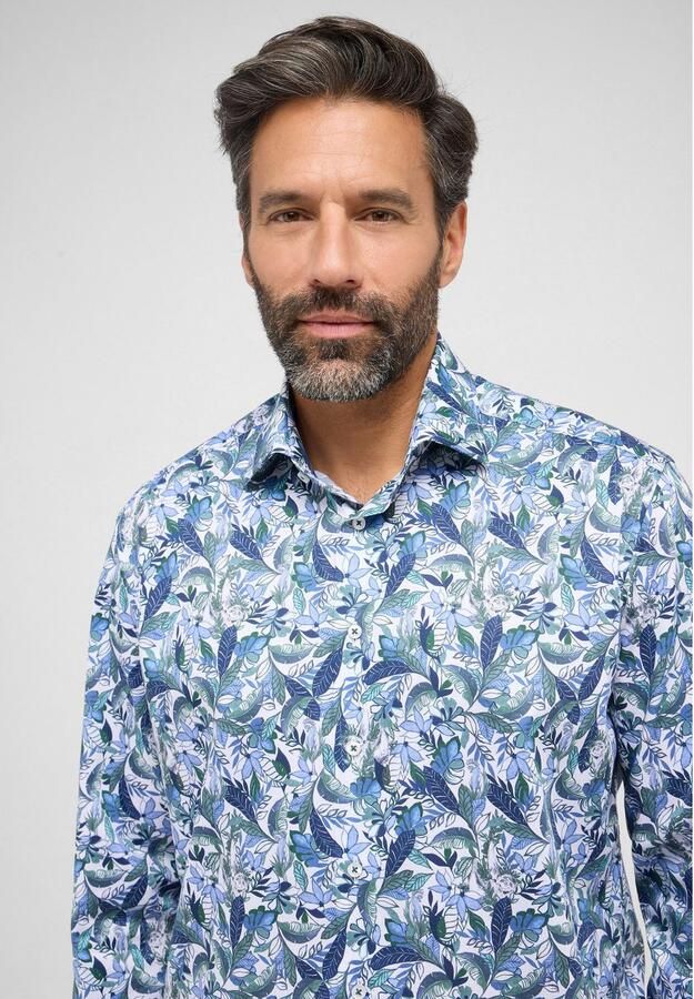 Eterna Overhemd met lange mouwen Comfort fit NON IRON (strijkvrij) - Foto 3