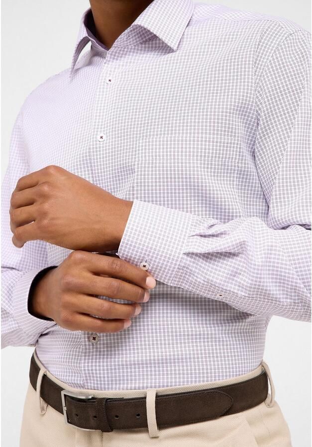 Eterna Overhemd met lange mouwen Comfort fit NON IRON (strijkvrij) - Foto 2