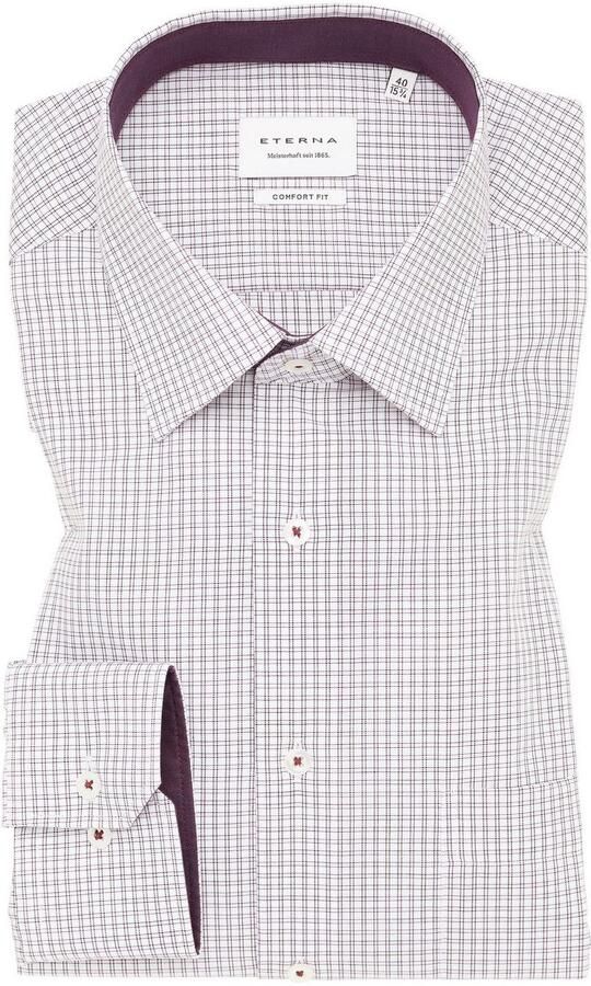 Eterna Overhemd met lange mouwen Comfort fit NON IRON (strijkvrij) - Foto 5
