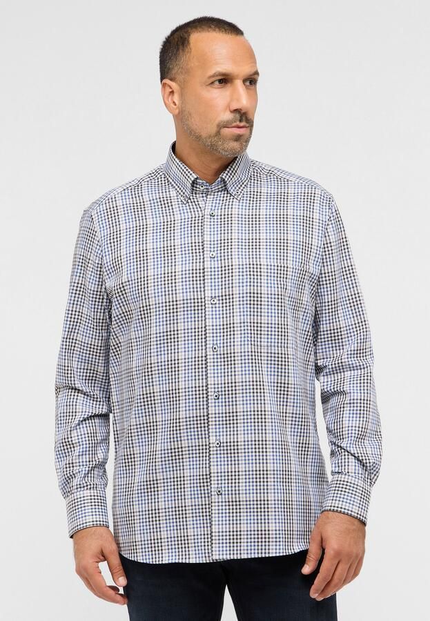 Eterna Overhemd met lange mouwen Comfort fit NON IRON (strijkvrij) - Foto 6