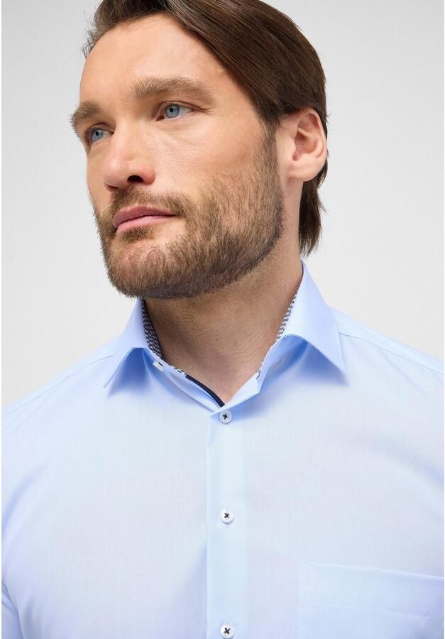 Eterna Overhemd met lange mouwen Comfort fit NON IRON (strijkvrij) - Foto 3