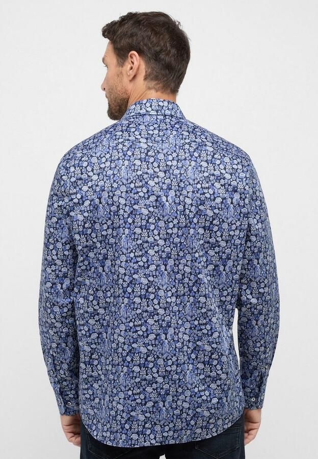 Eterna Overhemd met lange mouwen Comfort fit NON IRON (strijkvrij) - Foto 4