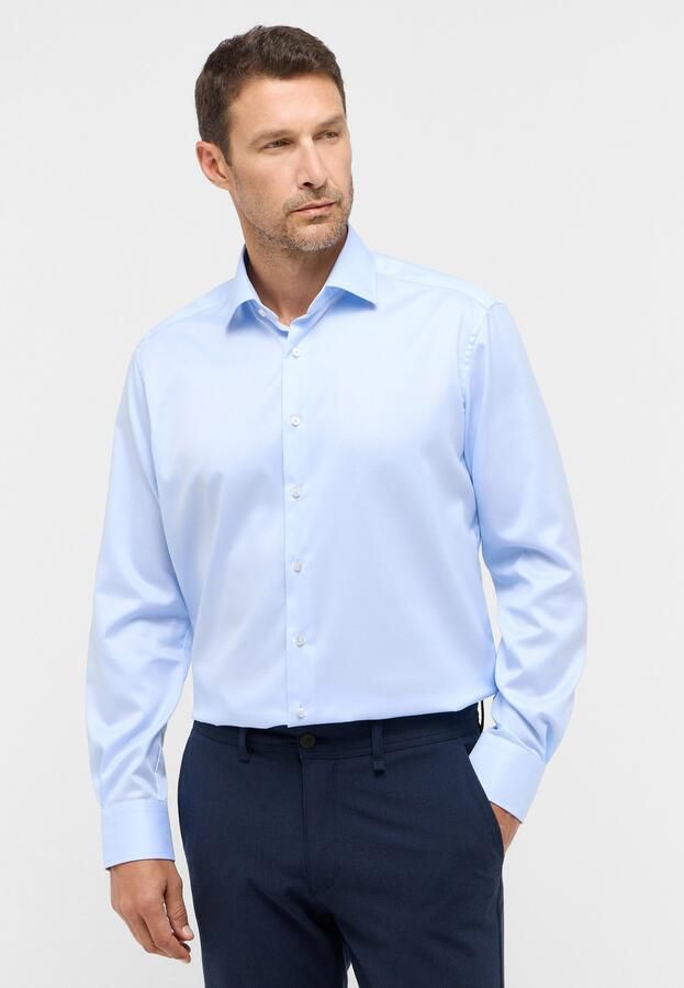 Eterna Overhemd met lange mouwen Comfort fit NON IRON (strijkvrij) - Foto 6