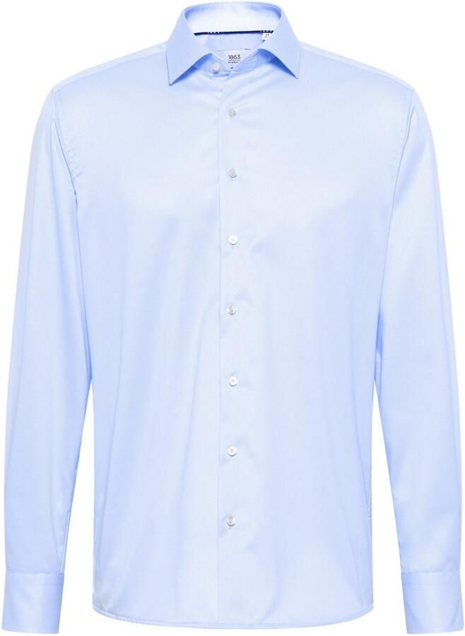 Eterna Overhemd met lange mouwen Comfort fit NON IRON (strijkvrij)