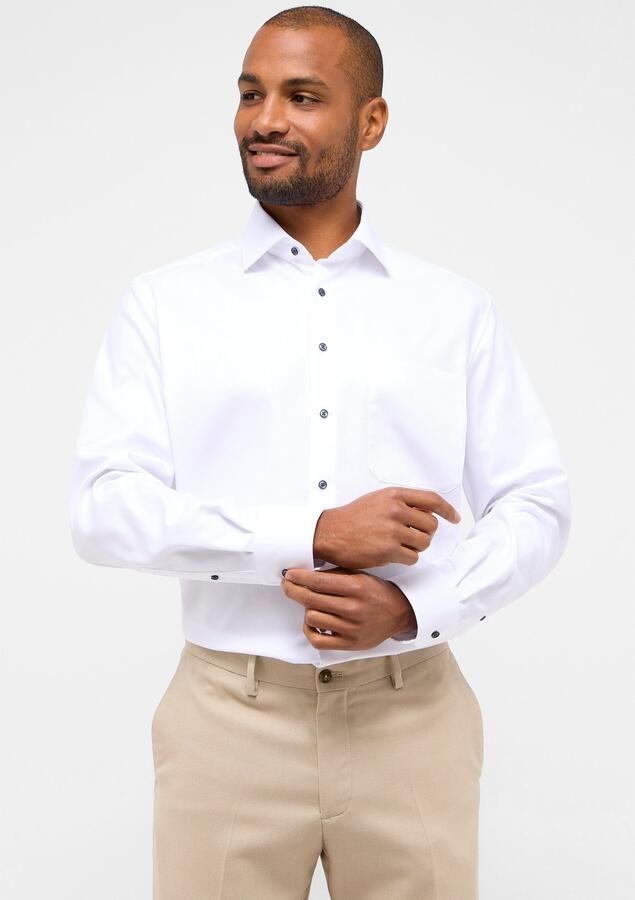 Eterna Overhemd met lange mouwen Comfort fit NON IRON (strijkvrij) - Foto 6