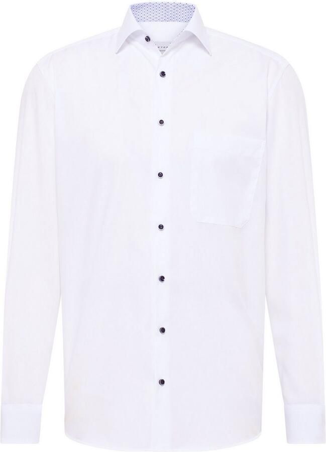 Eterna Overhemd met lange mouwen Comfort fit NON IRON (strijkvrij)
